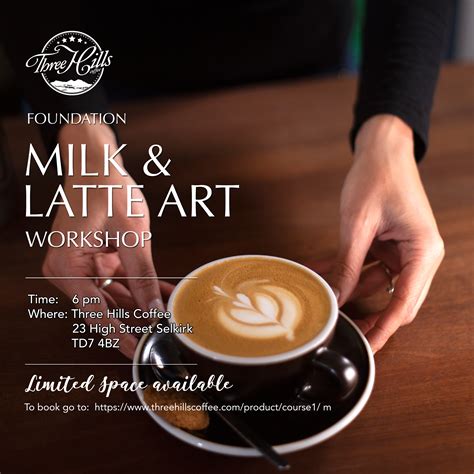 Latte art workshop 27 Nov - Three Hills Coffee