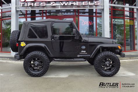 Jeep Wrangler with 17in Fuel Octane Wheels exclusively from Butler ...