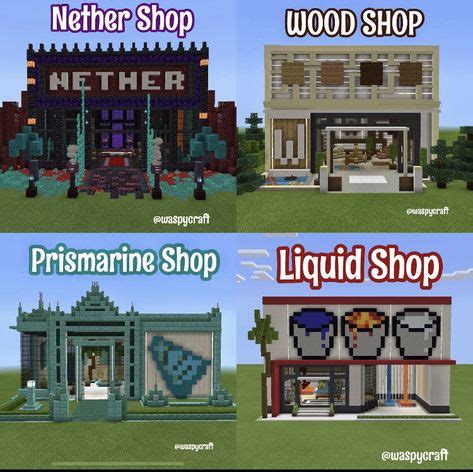 70 Minecraft Shops ideas in 2021 | minecraft, minecraft shops ...