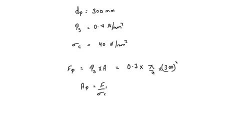 SOLVED: 'The diameter of a piston of the steam engine is 300 mm and the ...