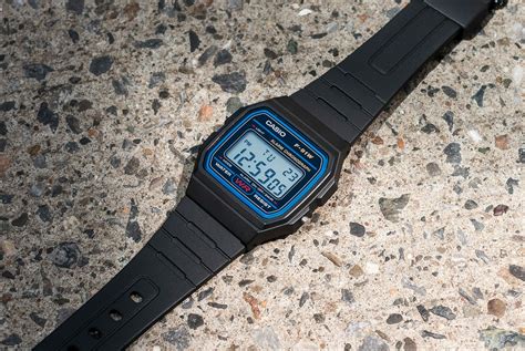 How To Set A Casio F-91w Watch