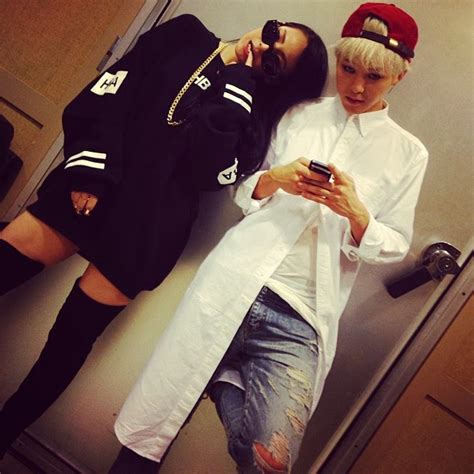 CL and G-Dragon pose together! Double swag! :: Daily K Pop News | Latest K-Pop News