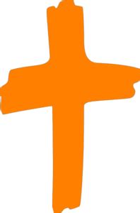 Orange Cross Clip Art at Clker.com - vector clip art online, royalty free & public domain