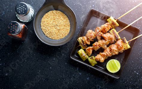 Japanese chicken grill Yakitori - stock photo 1272565 | Crushpixel