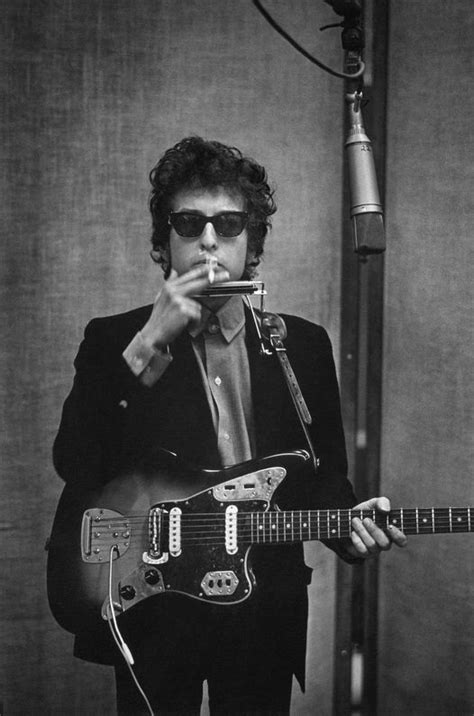 Bob Dylan, Recording Session. New York City, 1965. by W. Eugene Smith : r/bobdylan