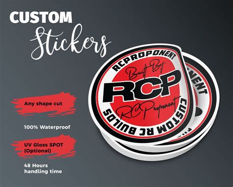 Custom Logo Sticker Bulk Custom Shape Labels Product Vinyl Stickers Thank You Stickers Your Own ...