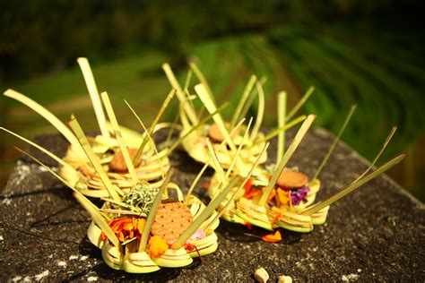 Horison Seminyak Bali: Canang Sari, daily of Balinese ritual