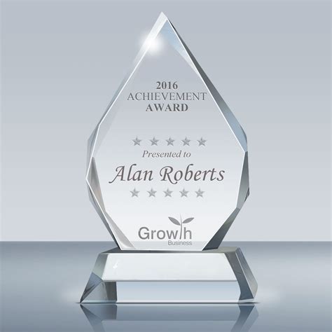 Corporate Awards – Goodcount 3D Crystal Etching Gift & Award