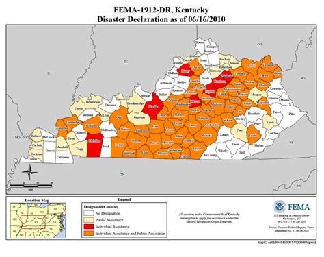 Kentucky Severe Storms, Flooding, Mudslides, And Tornadoes (DR-1912-KY ...