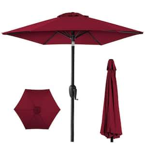 Red - Patio Umbrellas - Patio Furniture - The Home Depot