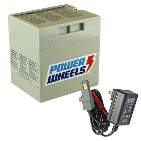 Fisher Price Power Wheels 12V Gray Battery with Charger - Free Shipping | Battery Mart