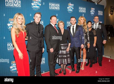 Charlotte, USA. 20th Jan, 2017. Richard Childress with his family on ...