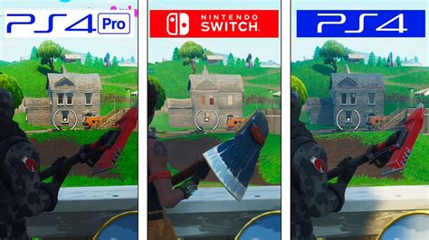 Here’s A Graphics Comparison Of Fortnite On Switch, PS4, And PS4 Pro ...