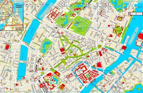 Copenhagen Maps - Top Tourist Attractions - Free, Printable City ...