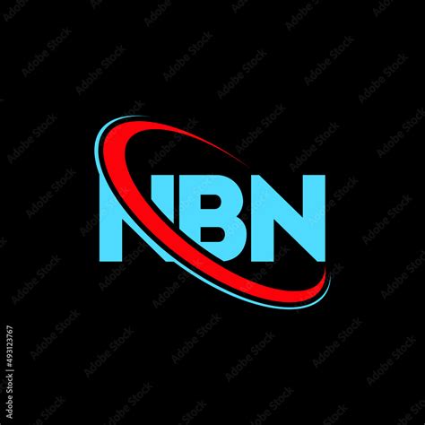 NBN logo. NBN letter. NBN letter logo design. Intitials NBN logo linked ...