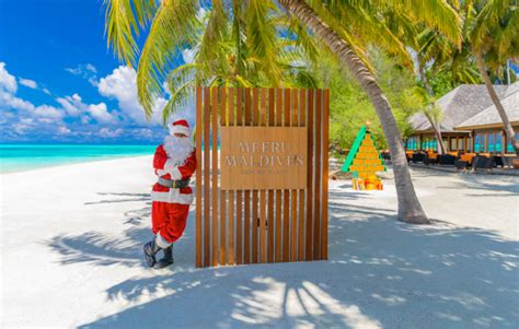 Travel Trade Maldives - Santa’s-Seaside-Stop: How Meeru Maldives Transforms Christmas Into A ...