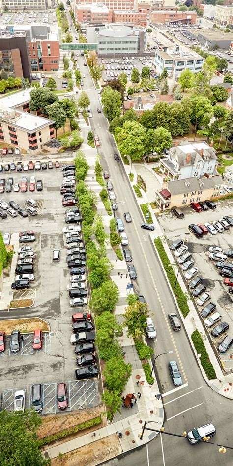 Buffalo Niagara Medical Campus Streetscape | Architecture du paysage, Design d'aménagement ...