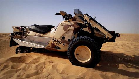 Tracked All-Terrain Vehicle (T-ATV 1200) - (sand-x) | DefenceHub | Global Military & Security Forum