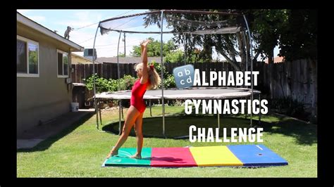 ABC Gymnastics Challenge - YouTube