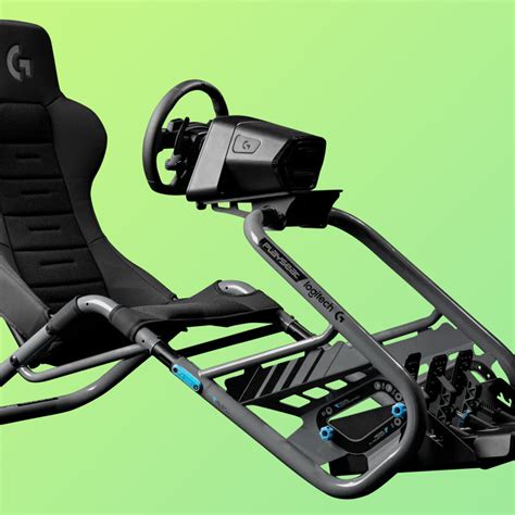 Logitech Pro Racing Wheel, Pro Racing Pedals and Playseat Trophy Logitech Edition review ...