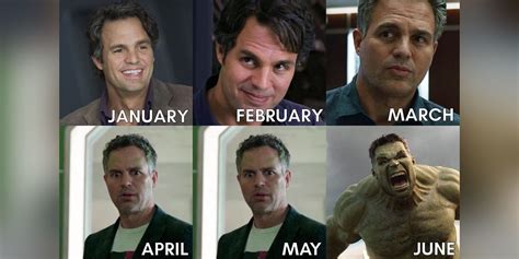 Mark Ruffalo Shares Hulk Meme Illustrating 2020 In Marvel Movie Images