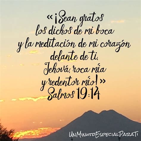 Salmos 19:14 | Mejores frases positivas, Frases positivas, Salmos