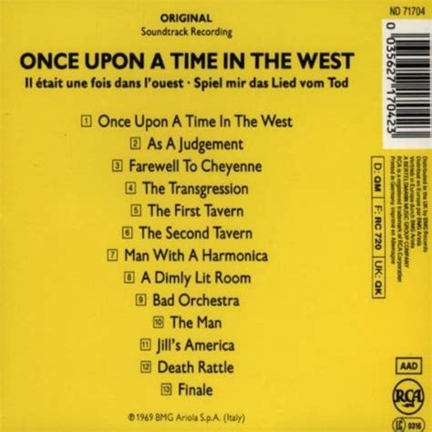 Once Upon A Time In The West Soundtrack image