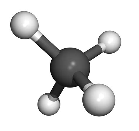 Methane Molecule Photograph by Friedrich Saurer - Fine Art America