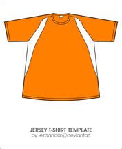 Jersey T-shirt Template by iEzQaNDaR on DeviantArt