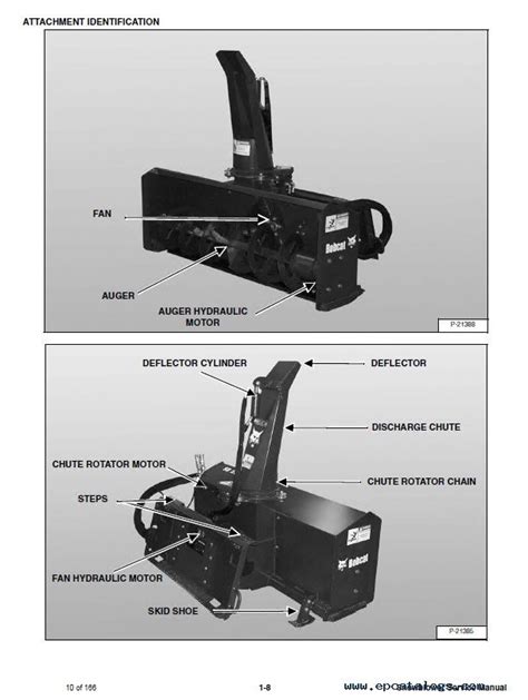 Bobcat SB150/200/240 SBX240 Snowblower Service Manual