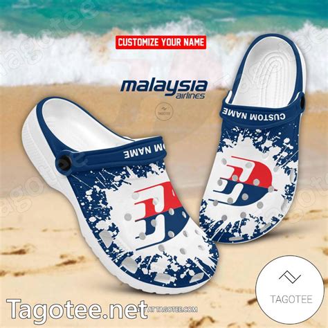 Malaysia Airlines Logo Crocs Clogs - EmonShop - Tagotee