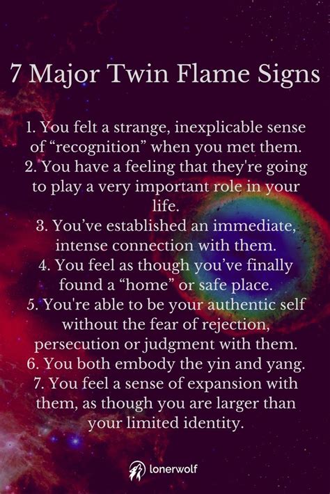 20 Twin Flame Signs – Who is Your Mirror Soul | Relationships | Twin flame quotes, Twin flame ...