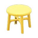 Garden table - Yellow | Animal Crossing (ACNH) | Nookea