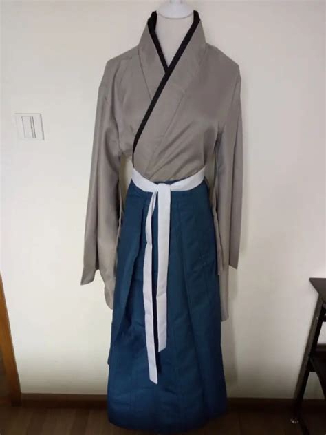 Anime Lupin the third 3rd III Rupan Sansei Goemon Ishikawa Cosplay Costume Unisex Cos Kimono ...