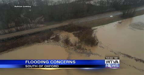 Some flooding shown south of Oxford | Video | wtva.com