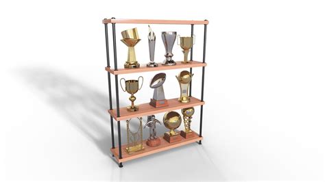 Trophy Case 3D - TurboSquid 2130866