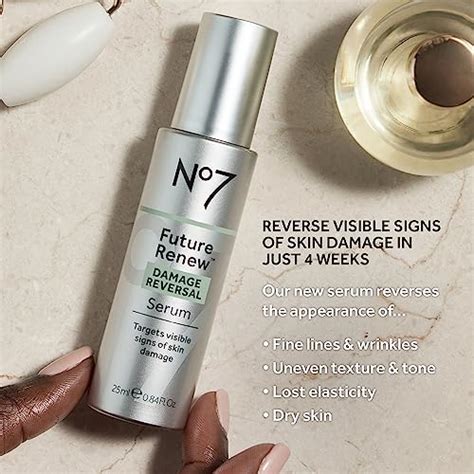 No7 Future Renew Damage Reversal Serum - Anti-Aging Face Serum for ...