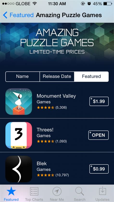 Apple features 'Amazing Puzzle Games' on sale on 6th anniversary of the ...