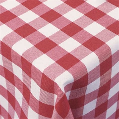 Gingham Tablecloth Red HN - more of the style I'm thinking | Gingham tablecloth, Table cloth ...