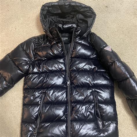 Guess Men's Black Jacket | Depop