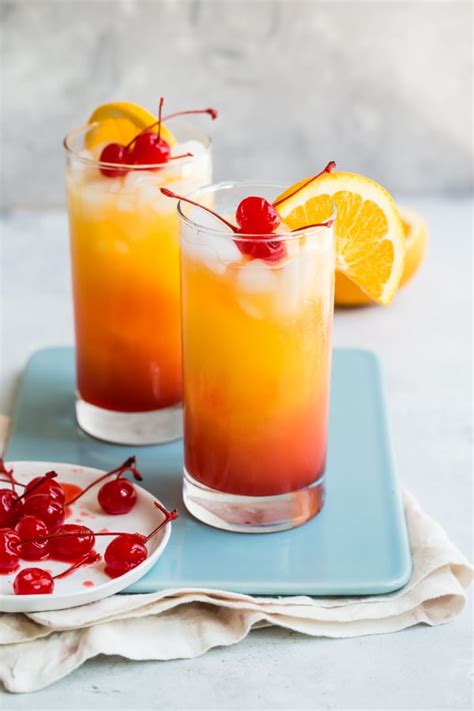 Tequila Sunrise Recipe Recipe | Culinary Hill