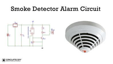 Simple Smoke Detector Alarm Circuit MQ2/MQ6