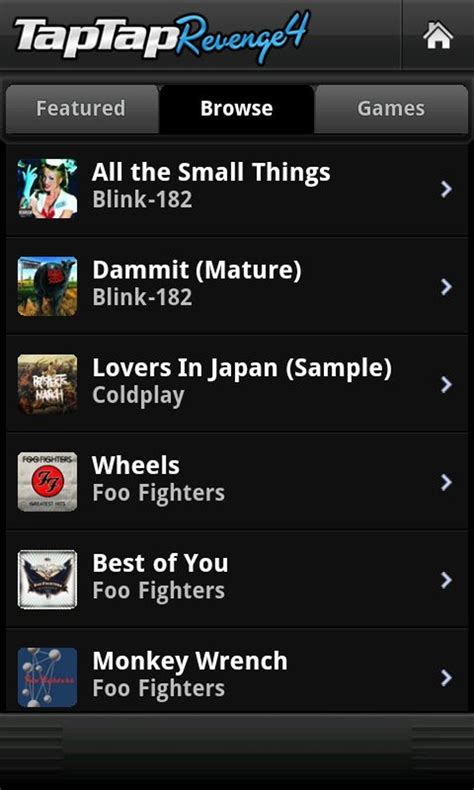 Tap Tap Revenge 4 for Android - Download