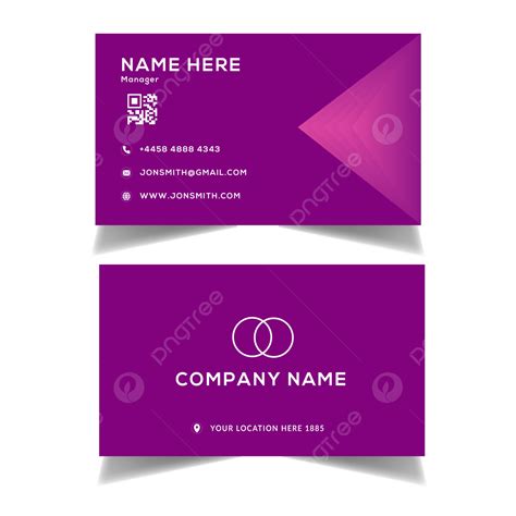 Colorful Business Card Template Design Template Download on Pngtree