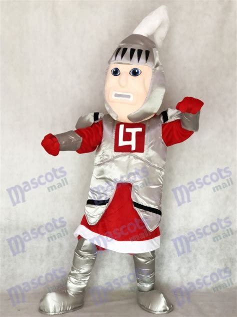 Red Cloak Adult Knight College of St Rose Mascot Costume