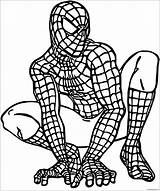 Waiting Spider Man Coloring Page  Free Printable Pages sketch template