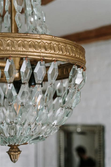 A Chandelier With Crystals · Free Stock Photo