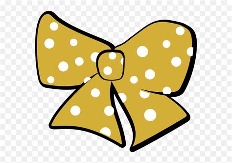 Gold Cheer Bow Clip Art - Gold Cheer Bow Clipart, HD Png Download - vhv