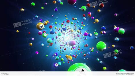 Lottery Balls Loopable Background Stock Animation | 6901597