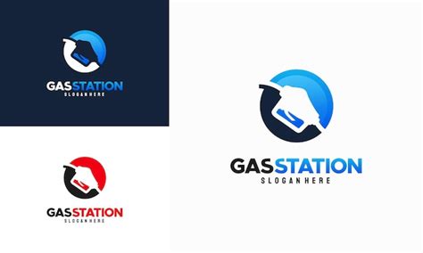 Premium Vector | Modern Gas Station Logo Design concept vector